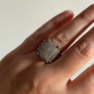 David Yurman Wheaton Ring with Diamonds - Size 7